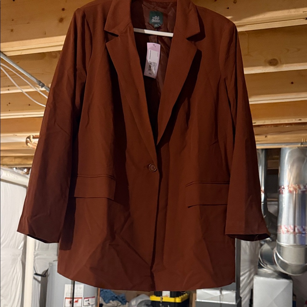 Wild Fable Rich Brown Blazer